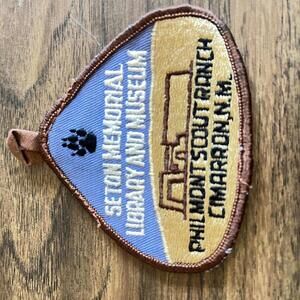 Seton Memorial Library and Museum Philmont Scout Ranch BSA Patch